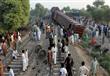 تصادم قطارين بباكستان