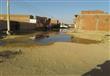 غرق فناء مدرسة ابتدائي بمياه الصرف الصحي (4)                                                                                                                                                            