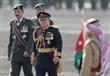 الملك الاردني عبد الله الثاني يستعرض وحدات عسكرية 