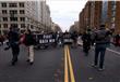 صورًا للاشتباكات بين الشرطة الأمريكية ومحتجين في واشنطن                                                                                                                                                 