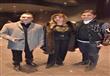 رانيا فريد شوقي مع زوجها وابن شقيقتها                                                                                                                                                                   
