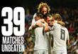ريال مدريد (39 مباراة بدون هزيمة)