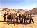 فتيات يمارسن اليوجا بصحراء الوادي الجديد (3)                                                                                                                                                            