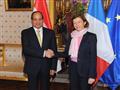 مباحثات الرئيس السيسي مع وزيرة الجيوش الفرنسية (4)                                                                                                                                                      