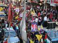 مسيرة في غزة ترفع صور السيسي بشعار مصر لن يكسرها الإرهاب (3)                                                                                                                                            