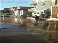 تدفق المياه لشوارع قرية قميش ببني سويف (4)                                                                                                                                                              
