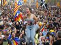 متظاهرة كتالونية