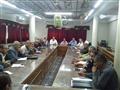 اجتماع رئيس مركز ومدينة أبوقرقاص