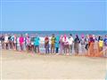 سيدات يمارسن الرياضة على الشاطئ ببورسعيد (5)                                                                                                                                                            