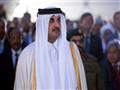 أمير قطر الشيخ تميم بن حمد آل ثاني خلال حضوره افتت