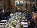اجتماع الحكومة الفلسطينية في غزة (أ ف ب)