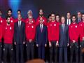 استقبال السيسي للمنتخب