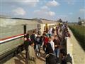 توقف حركة القطارات في كفر الشيخ (1)