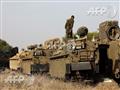 آليات عسكرية تابعة للجيش الإسرائيلي في النقب 