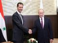 الرئيس الروسي فلاديمير بوتين يستقبل الرئيس السوري 