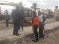 أعمال حفر خط جديد للصرف في ​الضواحي ببورسعيد (4)                                                                                                                                                        
