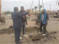 أعمال حفر خط جديد للصرف في ​الضواحي ببورسعيد (5)                                                                                                                                                        