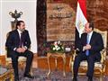 الرئيس عبد الفتاح السيسي وسعد الحريري رئيس الوزراء اللبناني (2)                                                                                                                                         