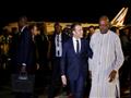 الرئيس الفرنسي ايمانويل ماكرون ورئيس بوركينا فاسو 