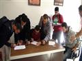 طلاب جامعة المنيا يتقدمون لانتخابات الاتحادات الطلابية (8)                                                                                                                                              