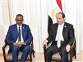 الرئيس السيسي وسفير رواندا بالقاهرة