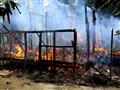 جيش ميانمار أحرق قرى