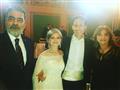 فاطمة الكاشف وجمال عبدالناصر مع العروسين                                                                                                                                                                