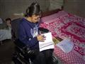 تريزة تتحدى الإعاقة والأمية (8)                                                                                                                                                                         
