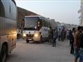 حافلات نقل مسلحي المعارضة من ريف دمشق