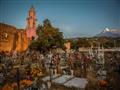 بالصور- الألوان الزاهية تكسو "يوم الموتى" في المكسيك                                                                                                                                                    