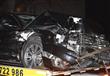 سيارة رئيسة وزراء بولندا عقب الحادث