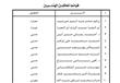 أسماء قائمة المحكمين الدوليين والتجاريين المعتمدة من وزير العدل (3)                                                                                                                                     