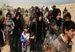  مئات العراقيين فروا من منازلهم مع اشتداد الاشتباك