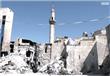 قلعة حلب بعد التدمير BBC                                                                                                                                                                                