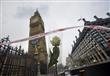 وردة تكريمية لضحايا اعتداء لندن امام قصر ويستمنستر