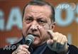 الرئيس التركي رجب طيب أردوغان في إسطنبول الأحد (أ 