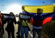 طلاب يشاركون في تظاهرة احتجاج على الرئيس الفنزويلي