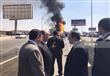  وزير الداخلية يتفقد موقع انفجار خط الغاز بالتجمع 