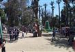 إقبال الجماهير على حديقة الأورمان للاحتفال بشم النسيم (4)                                                                                                                                               