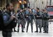 انتشار للشرطة الاسرائيلية في القدس عند باب العمود 