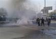تفحم سيارة بمدينة نصر (6)                                                                                                                                                                               