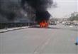تفحم سيارة بمدينة نصر (5)                                                                                                                                                                               