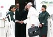 بابا الفاتيكان يغادر روما متوجها إلى القاهرة