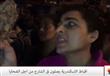 أقباط الاسكندرية يصلون في الشارع من أجل الضحايا 