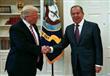 دونالد ترامب مع وزير الخارجية الروسي سيرجي لافروف