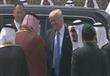 استقبال الرئيس الأمريكي في الرياض