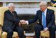محمود عباس و دونالد ترامب