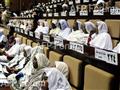 أعضاء البرلمان السودانى أثناء جلسة فى الخرطوم - أر