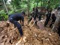 انهيارات أرضية في مختلف أنحاء سريلانكا