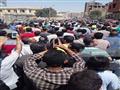 أهالي ضحايا أتوبيس المنيا يتظاهرون بميدان مغاغة (2)                                                                                                                                                     